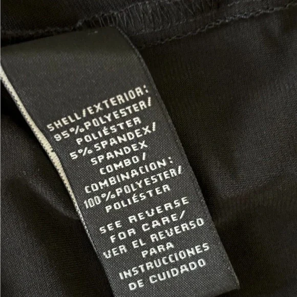 MSK Black and Gold Dress Flare Bell Sleeve Petite Small - Picture 4 of 5